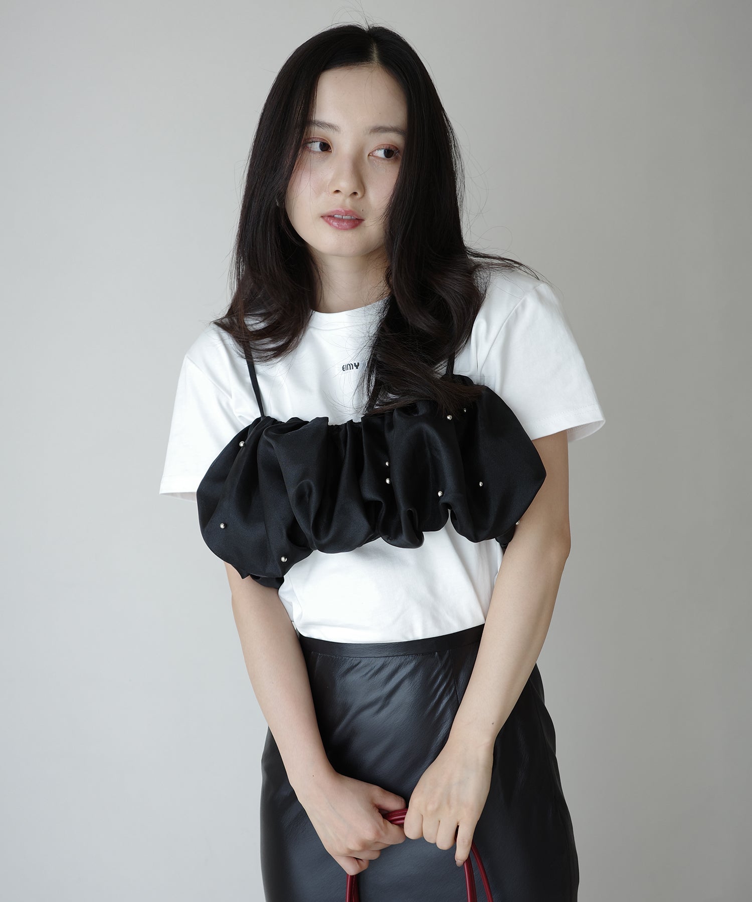 エイミーイストワール EIMY ISTOIRE シアースタッズキャミ
