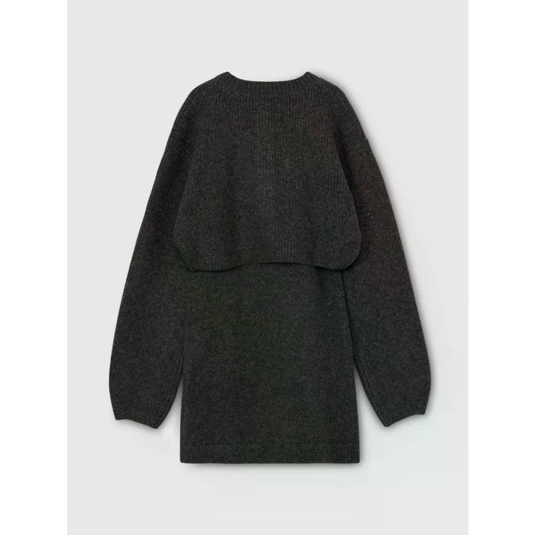 エイミーイストワール EIMY ISTOIRE ロゴボタンニットセットワンピース （NAVY） NAVY