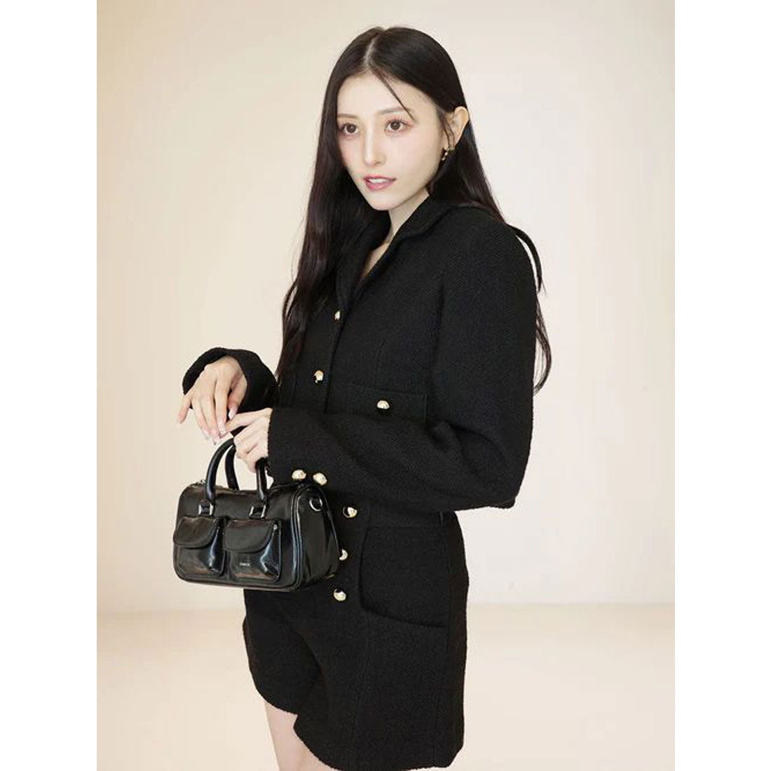 エイミーイストワール EIMY ISTOIRE クラシックツイードジャケット （OFF WHITE） OFF WHITE