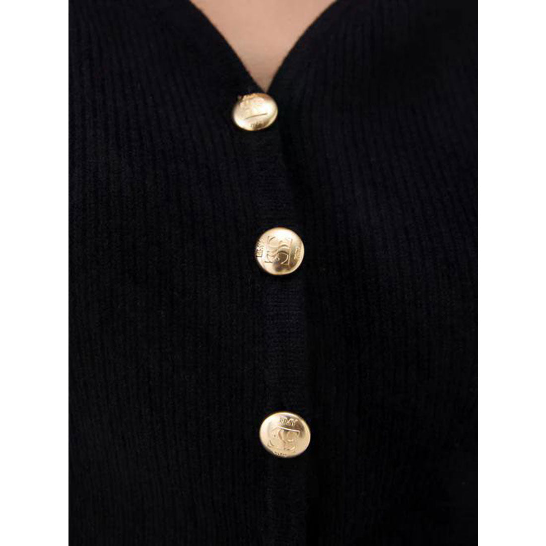 エイミーイストワール EIMY ISTOIRE Heart neck ウールカシミヤカーディガン （WHITE） WHITE