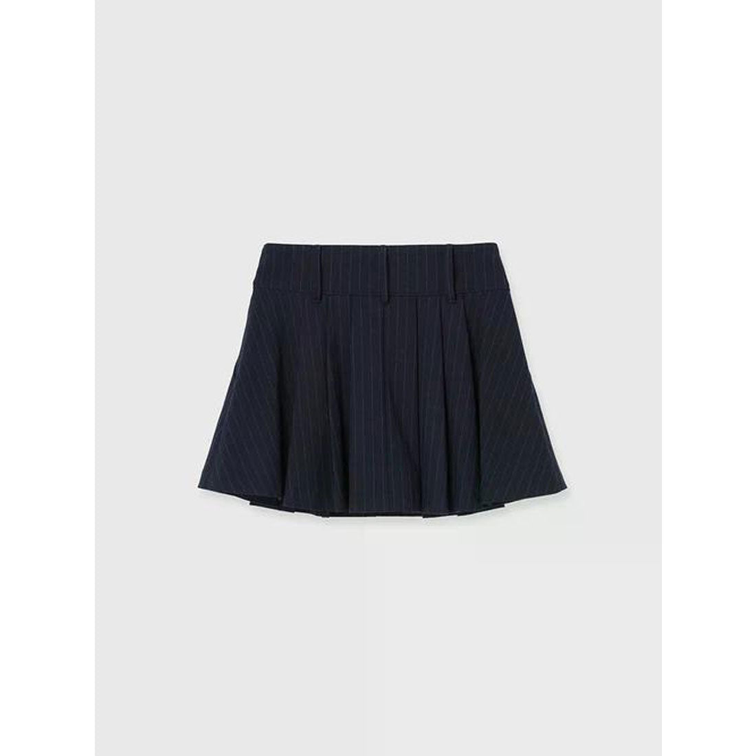 エイミーイストワール EIMY ISTOIRE ボックスプリーツミニスカート （NAVY） NAVY