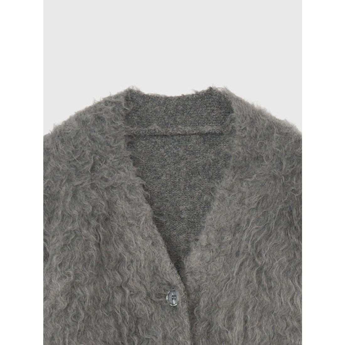 エイミーイストワール EIMY ISTOIRE カールシャギーニットカーディガン （PINK） PINK