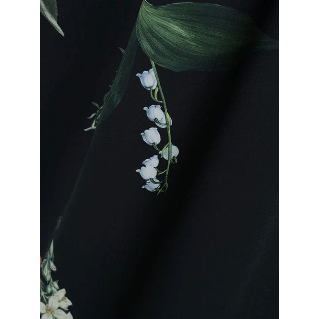 エイミーイストワール EIMY ISTOIRE レーストリムフラワーサテンワンピース （IVORY） IVORY