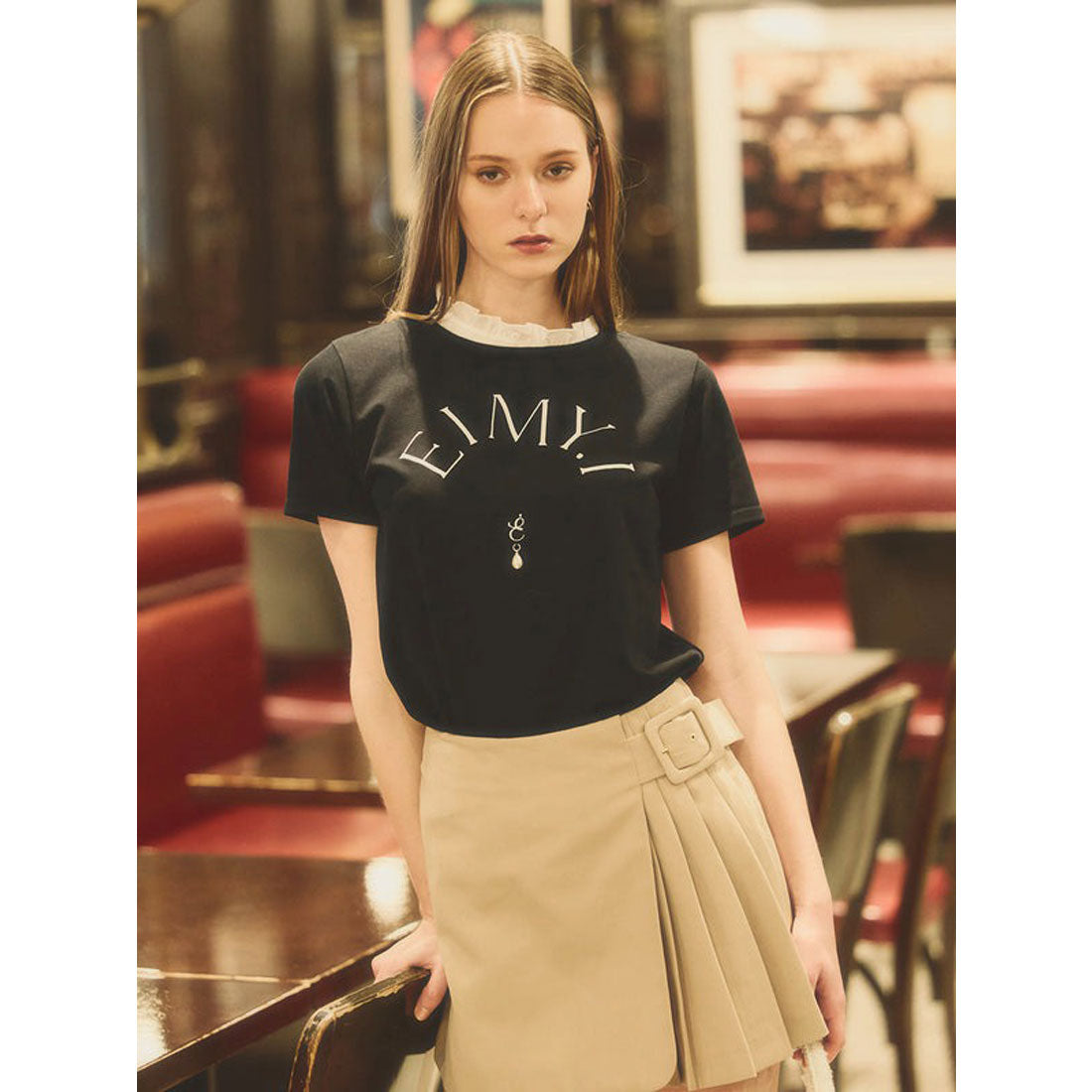 エイミーイストワール EIMY ISTOIRE 10th Chapter T shirt 1 （BLACK） BLACK