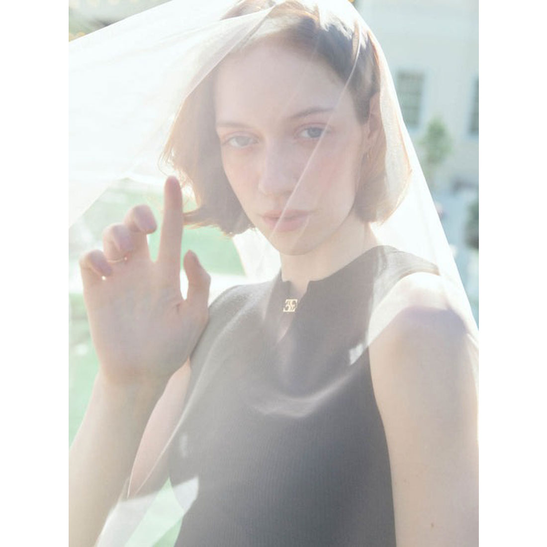 エイミーイストワール EIMY ISTOIRE FLARE KNIT MINI DRESS （BLACK） BLACK