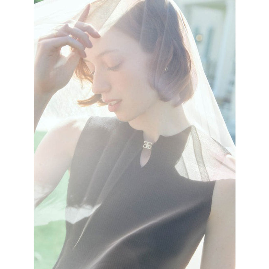 エイミーイストワール EIMY ISTOIRE FLARE KNIT MINI DRESS （BLACK） BLACK