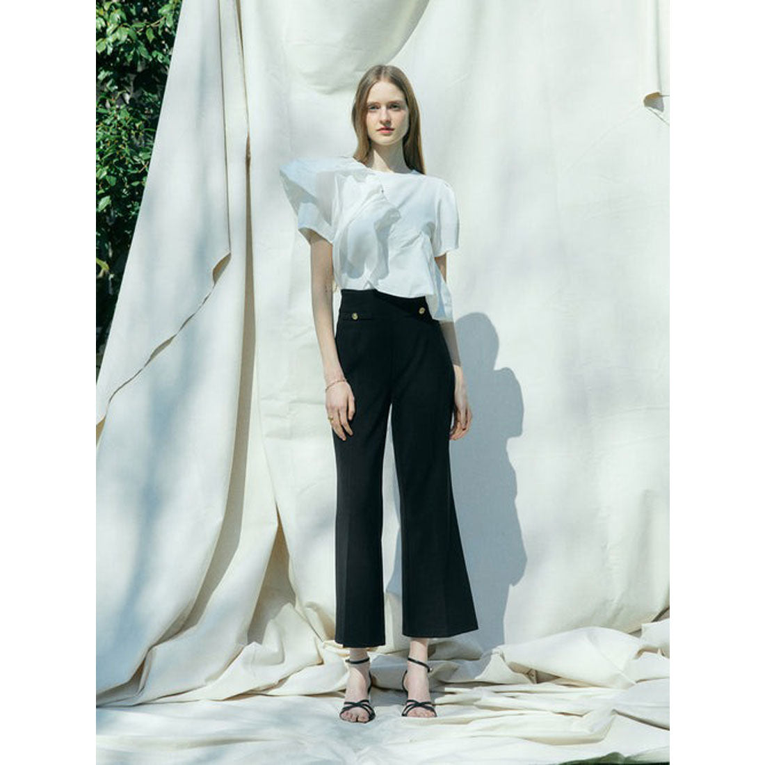 エイミーイストワール EIMY ISTOIRE MULCH WAY BALLERINA TEE （WHITE） WHITE