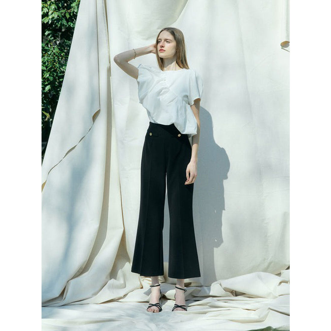 エイミーイストワール EIMY ISTOIRE MULCH WAY BALLERINA TEE （WHITE） WHITE