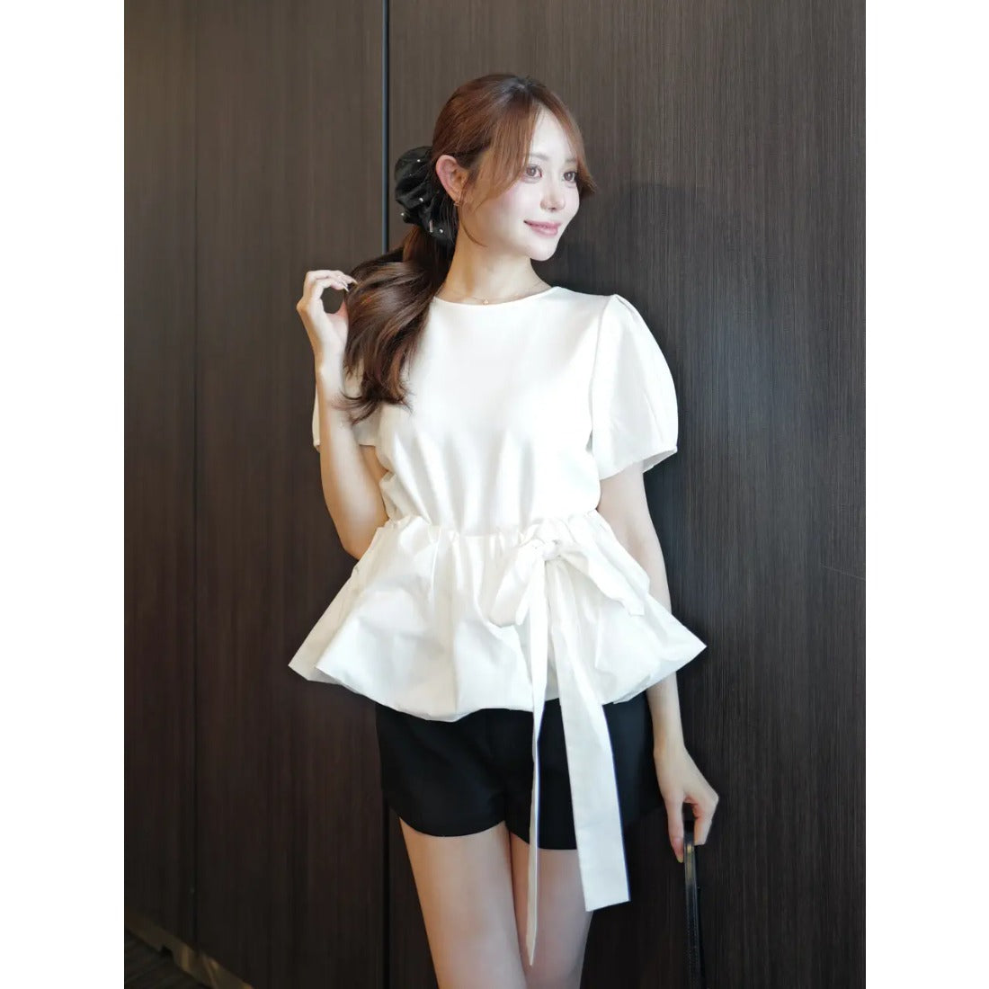 エイミーイストワール EIMY ISTOIRE MULCH WAY BALLERINA TEE （WHITE） WHITE