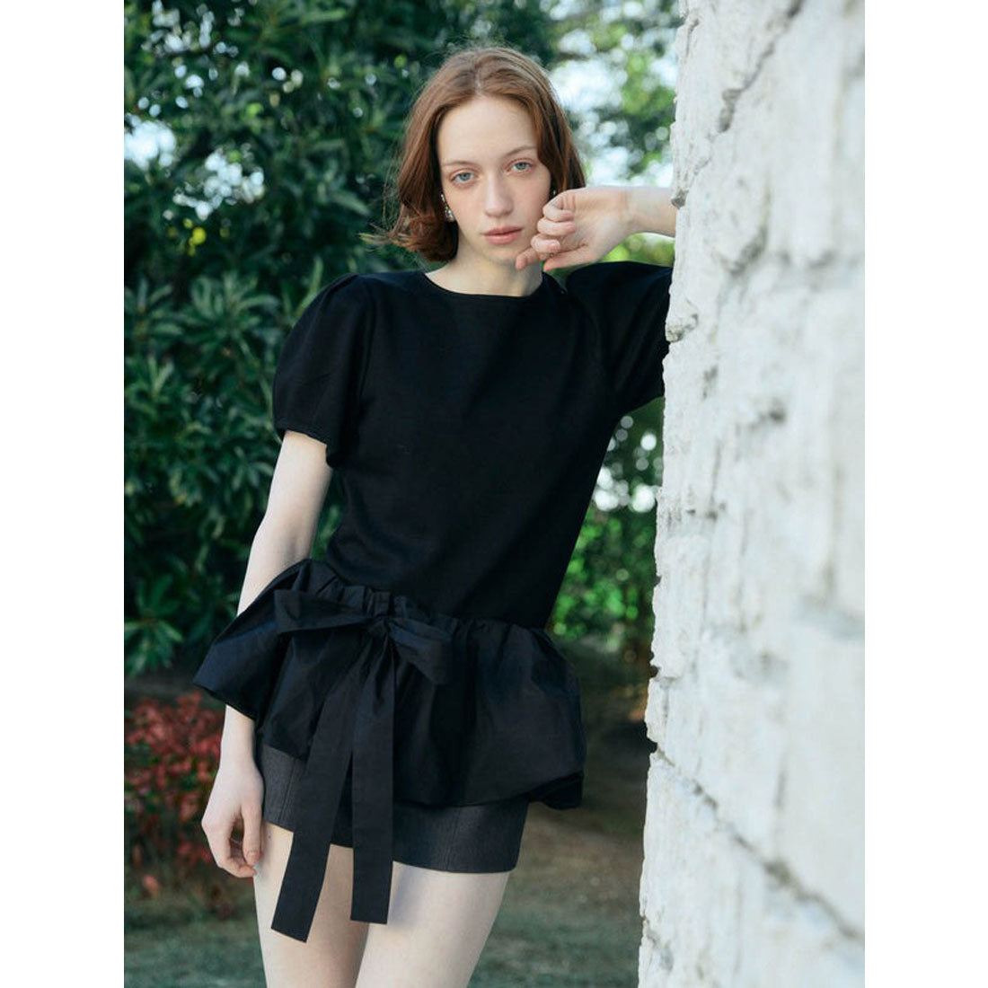 エイミーイストワール EIMY ISTOIRE MULCH WAY BALLERINA TEE （WHITE） WHITE