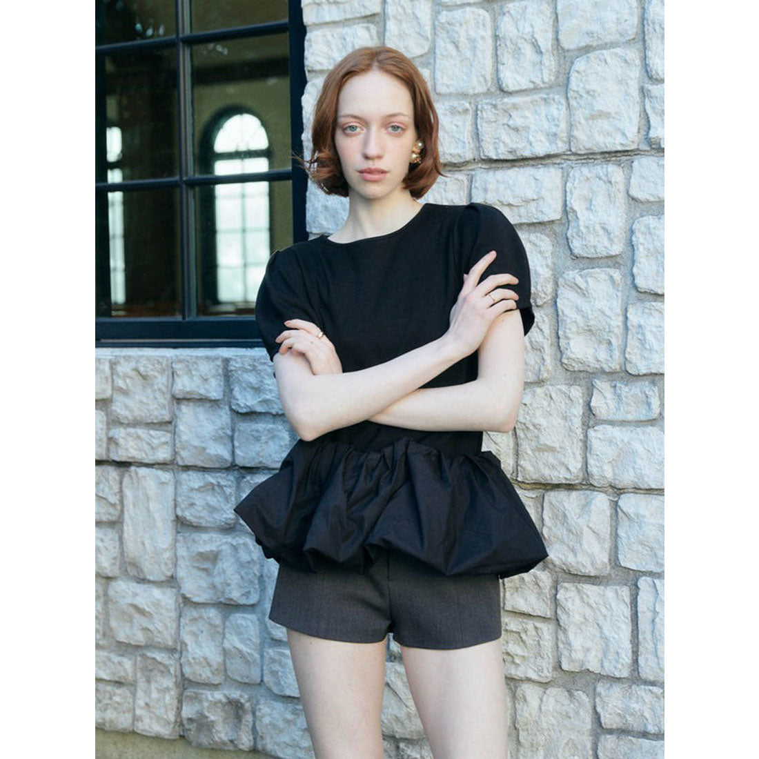 エイミーイストワール EIMY ISTOIRE MULCH WAY BALLERINA TEE （WHITE） WHITE