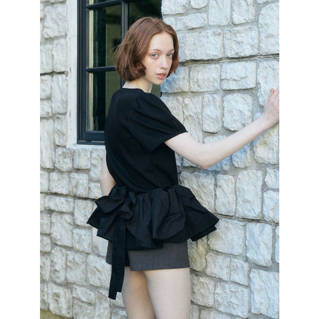 エイミーイストワール EIMY ISTOIRE MULCH WAY BALLERINA TEE （WHITE） WHITE