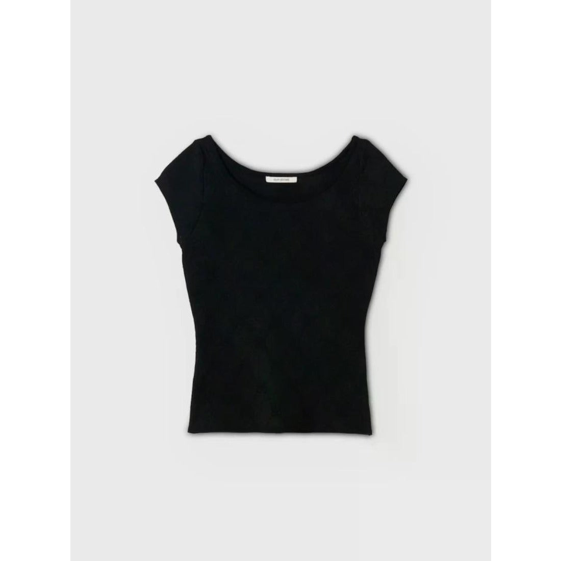 エイミーイストワール EIMY ISTOIRE PAPILLON MONOGRAM KNIT TOP （BLACK） BLACK