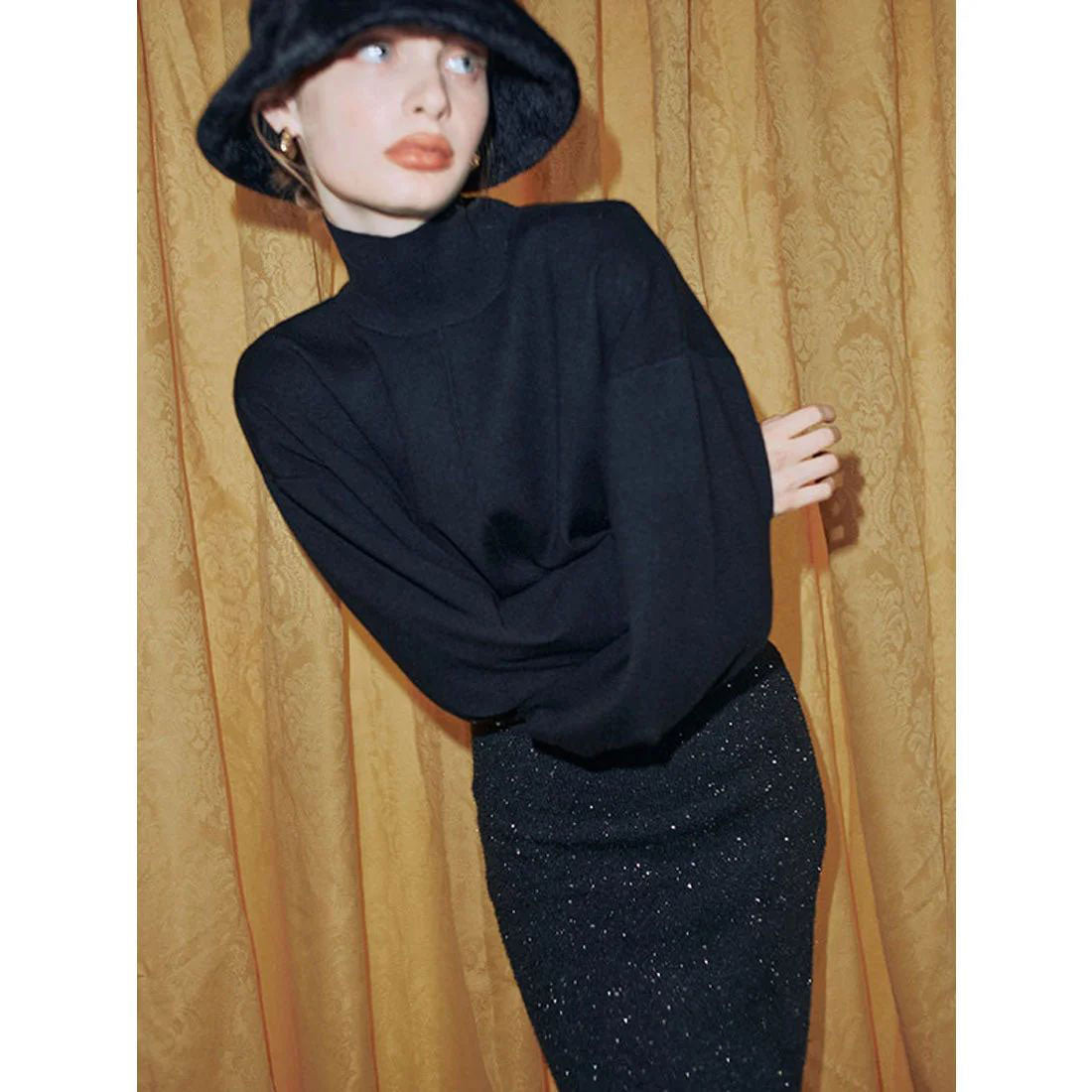 eimy istoireニット ギャラクシーショートニット＋スカート eimy istoire Galaxy Knit Skirt