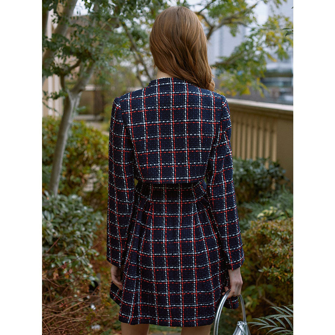 エイミーイストワール EIMY ISTOIRE eimy ribbon ツイードショートジャケット （WHITE） WHITE