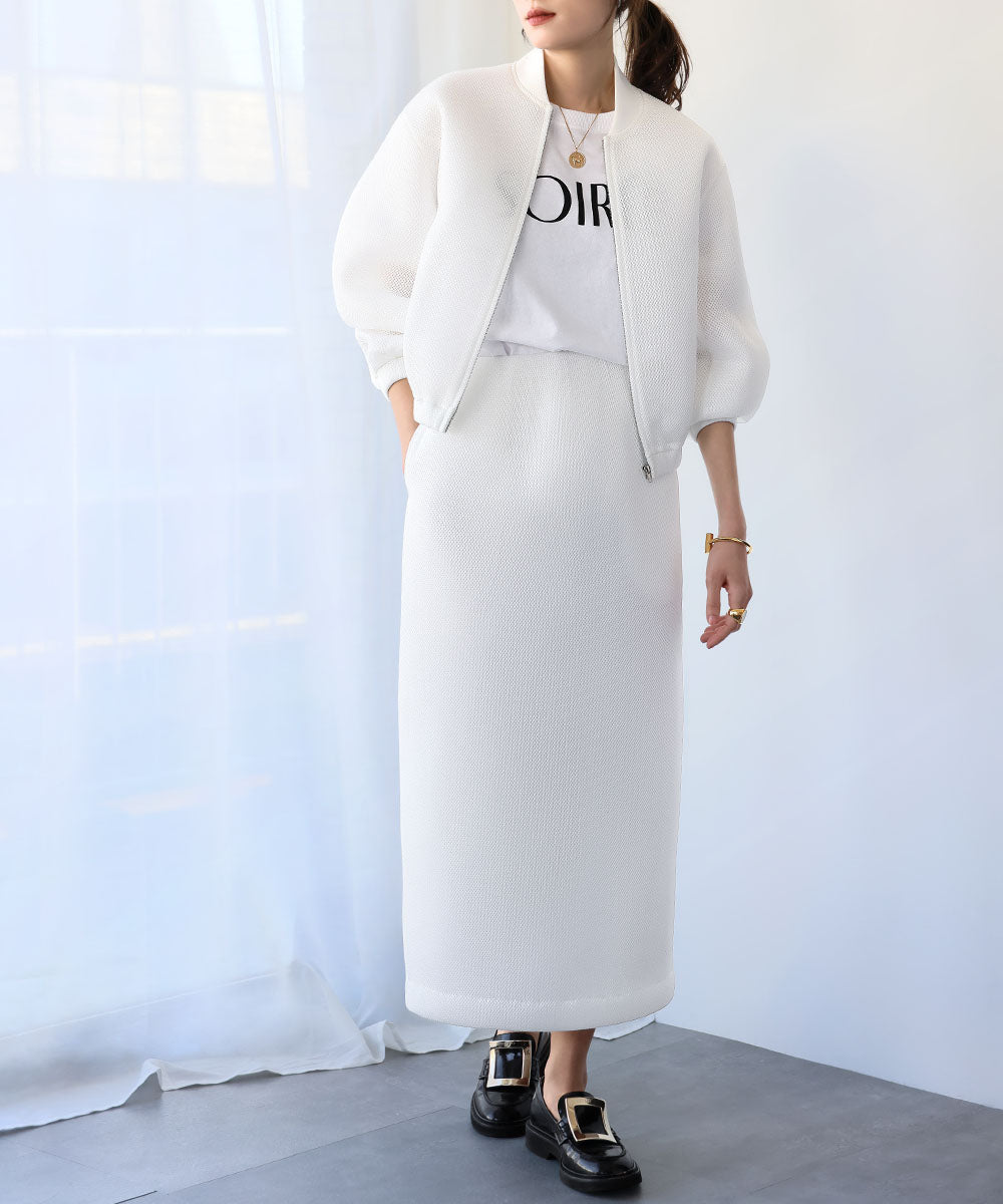 ELFRANK ELFRANK Mesh Cardboard Cocoon Skirt