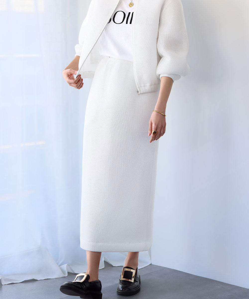 ELFRANK ELFRANK Mesh Cardboard Cocoon Skirt
