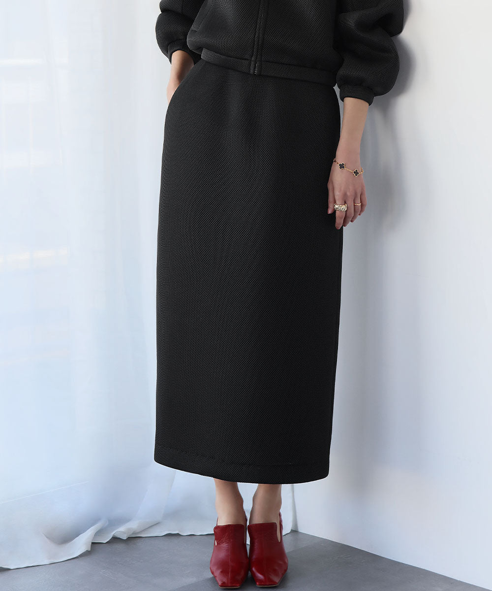 ELFRANK ELFRANK Mesh Cardboard Cocoon Skirt