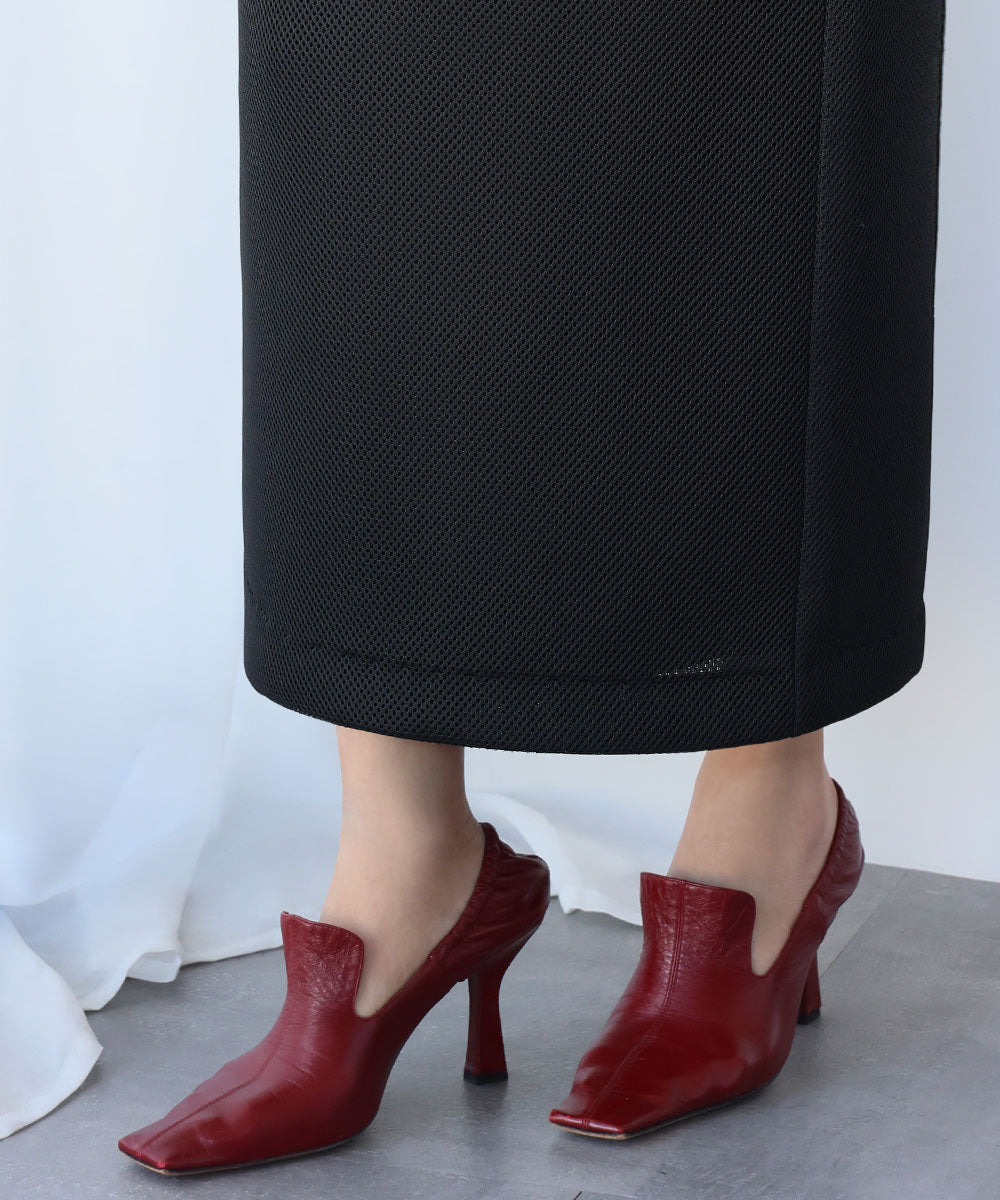ELFRANK ELFRANK Mesh Cardboard Cocoon Skirt
