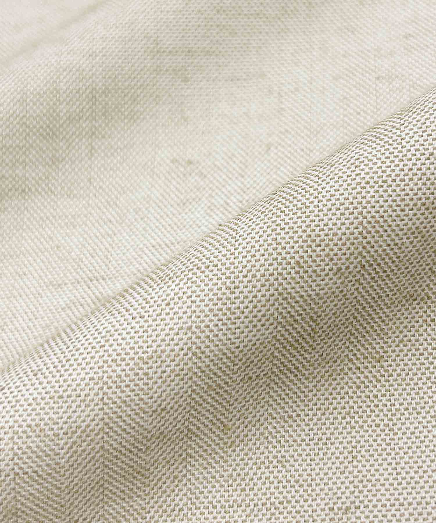 エルフランク ELFRANK スキッパーネックAライン半袖ロングシャツワンピース【洗える】 （グレージュ） グレージュ