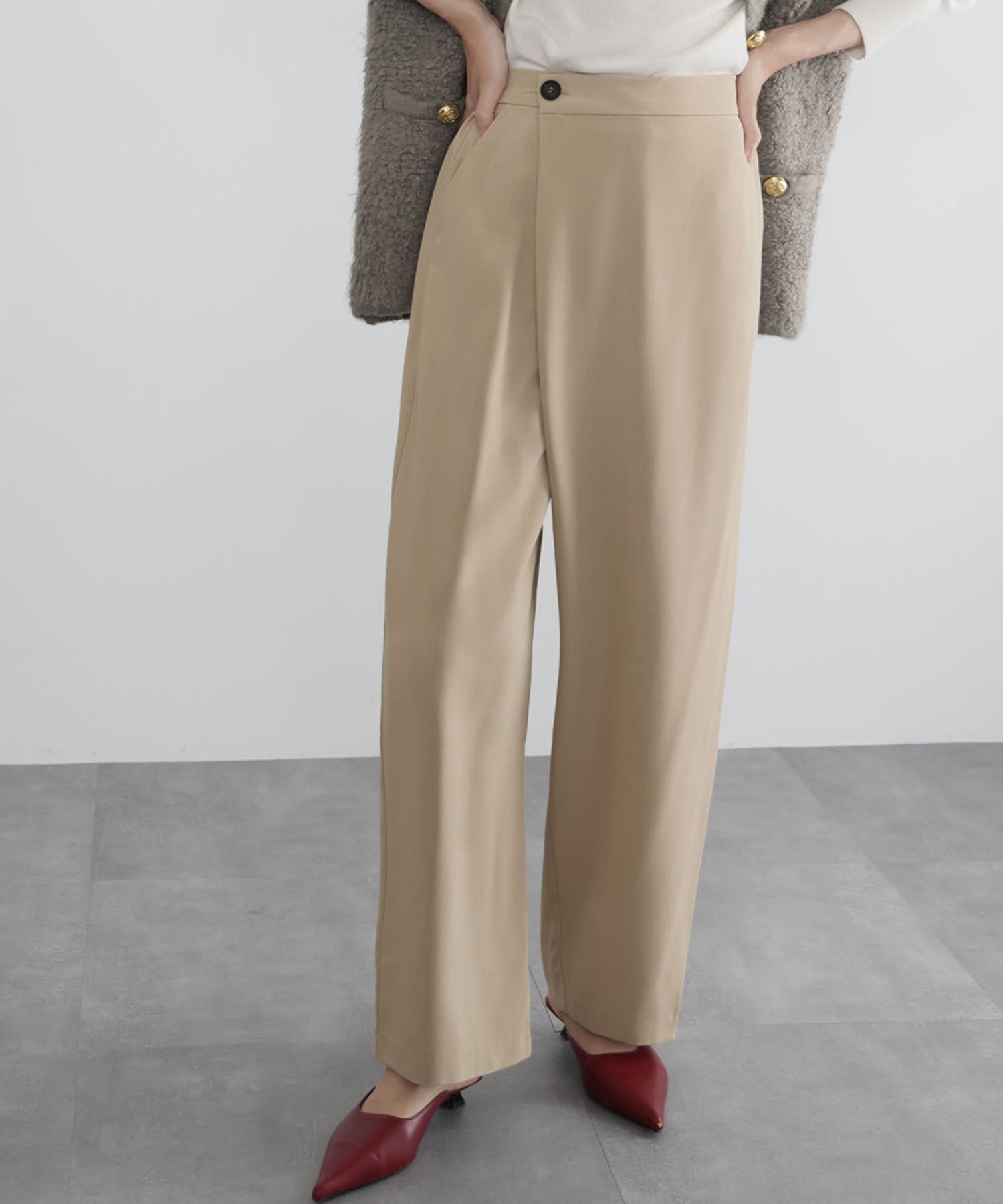 エルフランク ELFRANK カシュクールパンツ【洗える】
