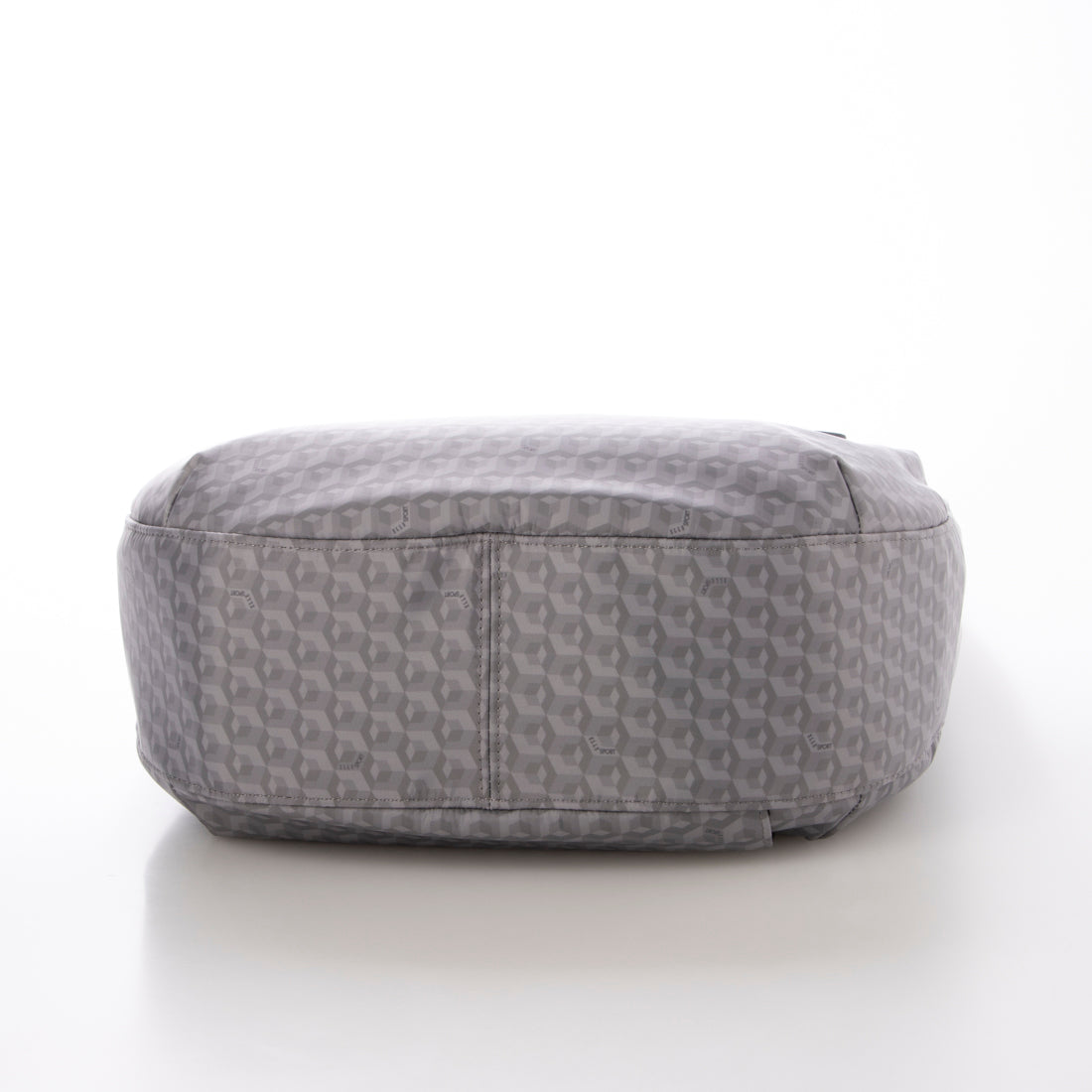 エルスポーツ ELLESPORT ハーフムーン 2WAY ショルダーバッグ はっ水 軽量 キューブ柄 （グレー(GRAY)） グレー(GRAY)