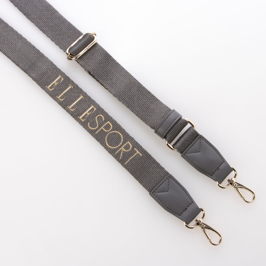 エルスポーツ ELLESPORT ハーフムーン 2WAY ショルダーバッグ はっ水 軽量 キューブ柄 （グレー(GRAY)） グレー(GRAY)