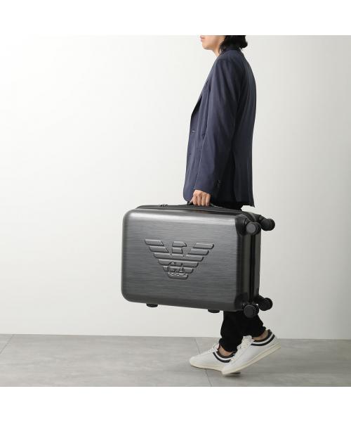 エンポリオ アルマーニ EMPORIO ARMANI EMPORIO ARMANI キャリーケース EM001930 AF15459 （U8097/GUNMETAL/ブラック） U8097/GUNMETAL/ブラック