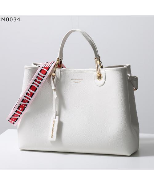 EMPORIO ARMANI スポーツバッグ　ボストンバッグ　ホワイト×ブラック EMPORIO ARMANI エンポリオ アルマーニ EA7 バッグ ボストンバッグ