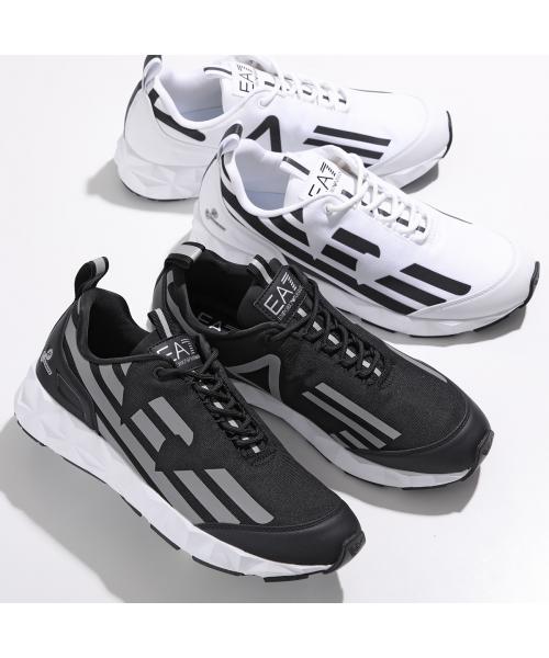 エンポリオ アルマーニ EMPORIO ARMANI EA7 EMPORIO ARMANI スニーカー ULTIMATE C2 X8X217 XK433 （U026/WHITE+BLACK/ホワイト） U026/WHITE+BLACK/ホワイト