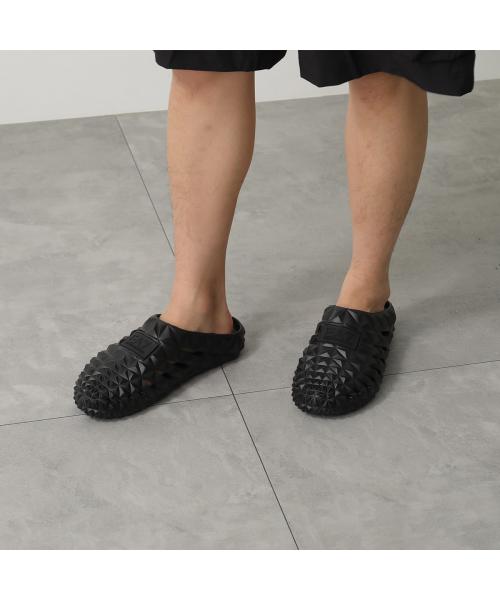 エンポリオ アルマーニ EMPORIO ARMANI EA7 EMPORIO ARMANI スライドサンダル XBR001 XK385 （00002/BLACK/ブラック） 00002/BLACK/ブラック