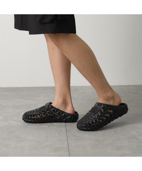 エンポリオ アルマーニ EMPORIO ARMANI EA7 EMPORIO ARMANI スライドサンダル XBR001 XK385 （00002/BLACK/ブラック） 00002/BLACK/ブラック