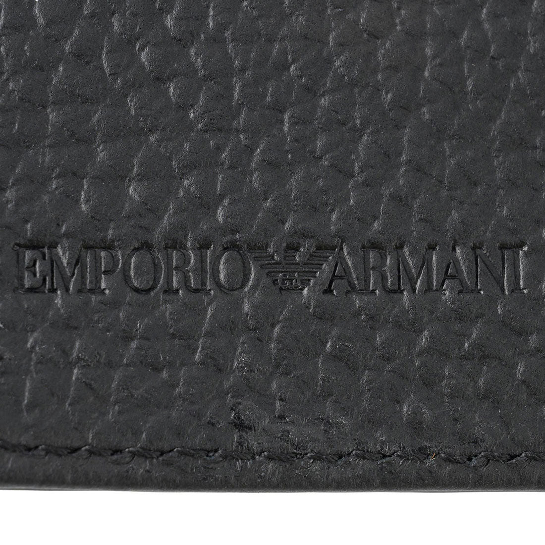 エンポリオ アルマーニ EMPORIO ARMANI 長財布 エンポリオアルマーニ ALL OVER EMBOSSED EAGLE LARGE WALLET EM001742 AF14774 UC001 BLACK （ブラック） ブラック