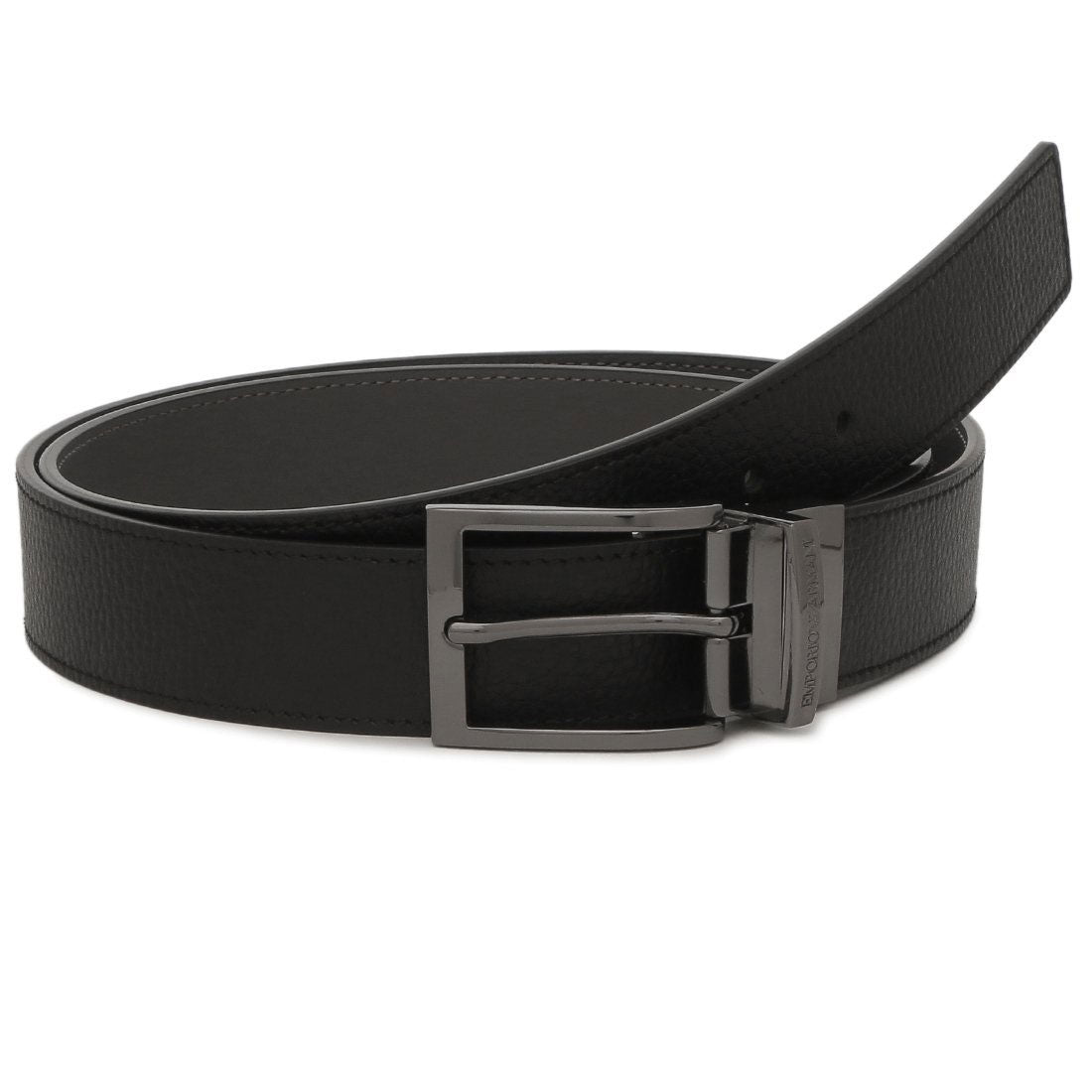 エンポリオ アルマーニ EMPORIO ARMANI ベルト リバーシブル ブラック メンズ EMPORIO ARMANI Y4S195 YLO8J 80740 （NERO NERO） NERO NERO
