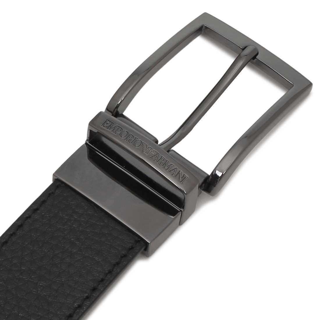 エンポリオ アルマーニ EMPORIO ARMANI ベルト リバーシブル ブラック メンズ EMPORIO ARMANI Y4S195 YLO8J 80740 （NERO NERO） NERO NERO