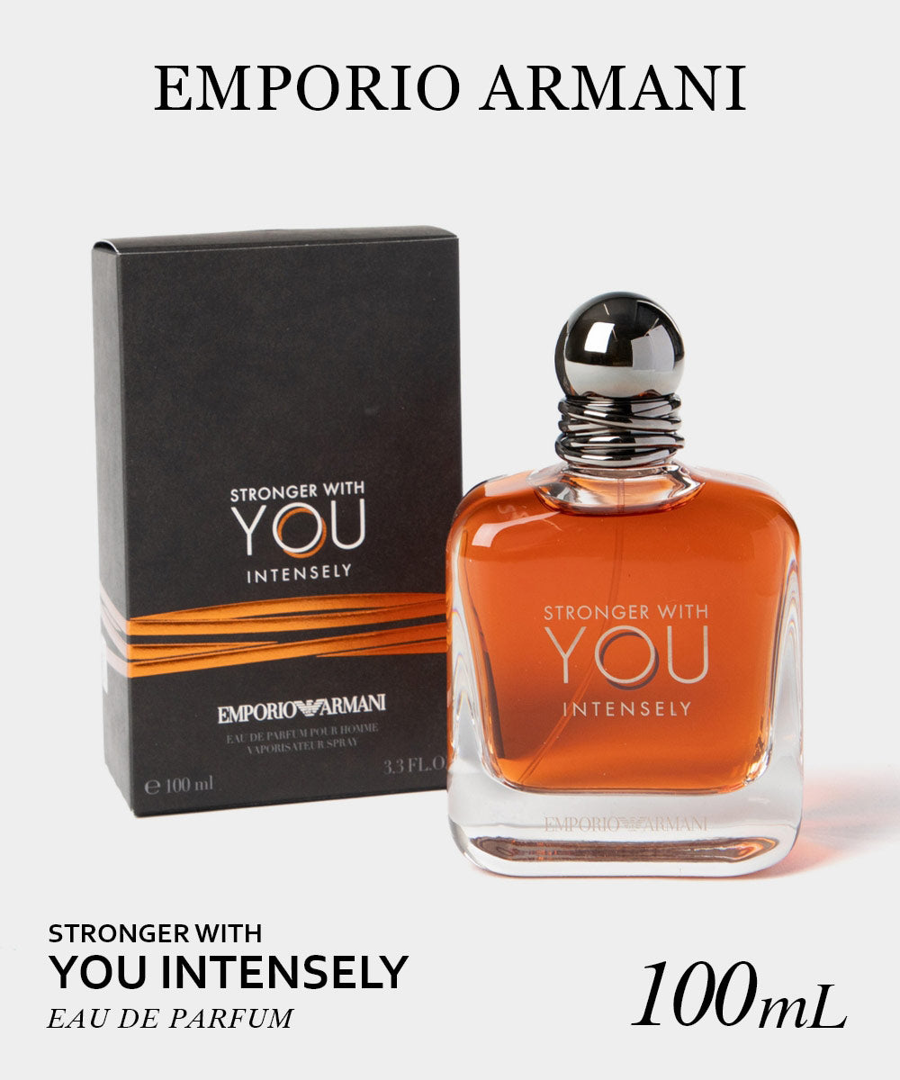 エンポリオ アルマーニ EMPORIO ARMANI エンポリオアルマーニ EMPORIO ARMANI STRONGER WITH YOU INTENSELY  オードパルファム 100mL メンズ 【返品不可商品】 （STRONGER WITH YOU INTENSELY） STRONGER WITH YOU INTENSELY