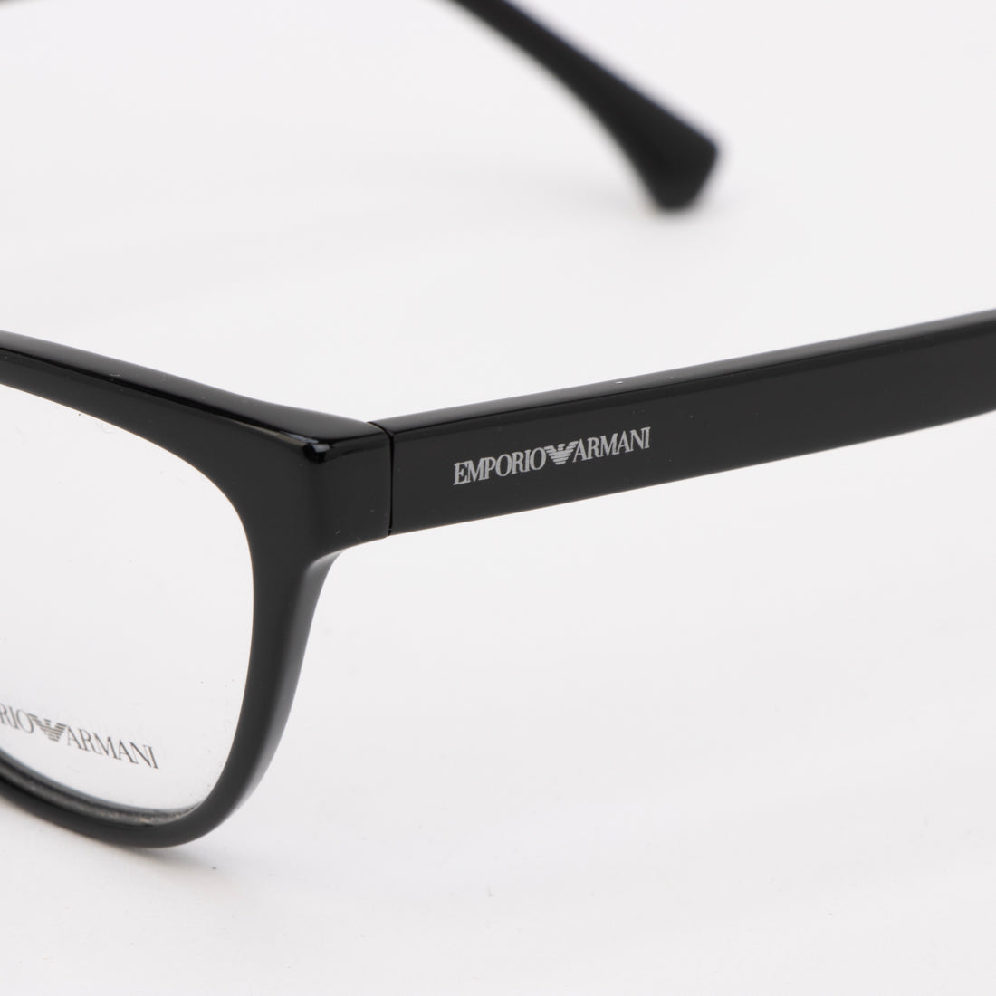 エンポリオ アルマーニ EMPORIO ARMANI メガネ 眼鏡 アイウェア レディース メンズ （ブラック） ブラック