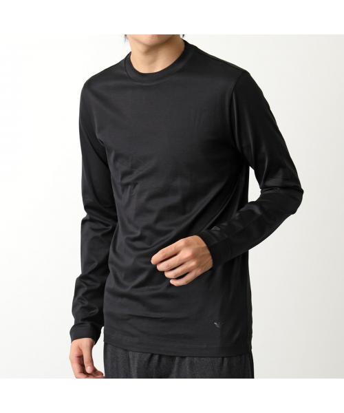 エンポリオ アルマーニ EMPORIO ARMANI EMPORIO ARMANI Tシャツ 8N1TE9 1JUVZ 長袖 （0999/NERO-ブラック） 0999/NERO-ブラック