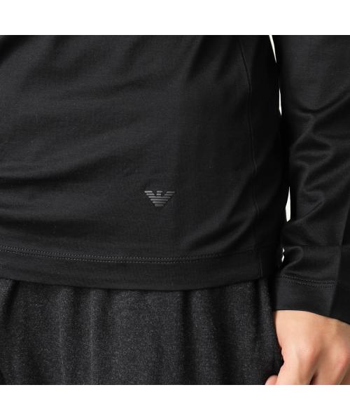 エンポリオ アルマーニ EMPORIO ARMANI EMPORIO ARMANI Tシャツ 8N1TE9 1JUVZ 長袖 （0999/NERO-ブラック） 0999/NERO-ブラック