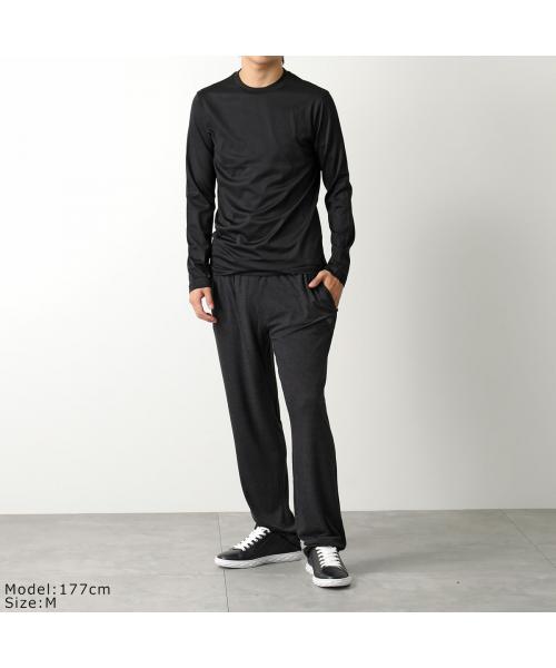 エンポリオ アルマーニ EMPORIO ARMANI EMPORIO ARMANI Tシャツ 8N1TE9 1JUVZ 長袖 （0999/NERO-ブラック） 0999/NERO-ブラック