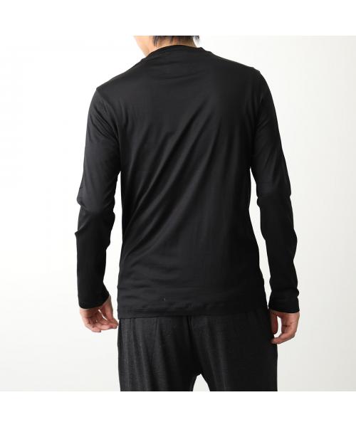 エンポリオ アルマーニ EMPORIO ARMANI EMPORIO ARMANI Tシャツ 8N1TE9 1JUVZ 長袖 （0999/NERO-ブラック） 0999/NERO-ブラック