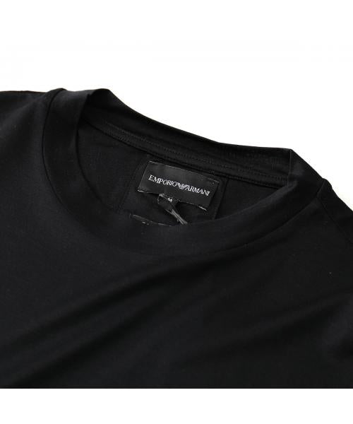 エンポリオ アルマーニ EMPORIO ARMANI EMPORIO ARMANI Tシャツ 8N1TE9 1JUVZ 長袖 （0999/NERO-ブラック） 0999/NERO-ブラック