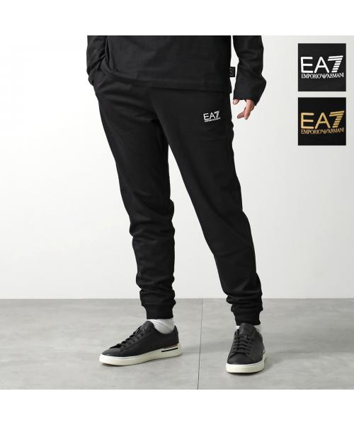 エンポリオ アルマーニ EMPORIO ARMANI EA7 EMPORIO ARMANI スウェットパンツ 8NPP66 PJVRZ ロゴ （1200/BLACK） 1200/BLACK