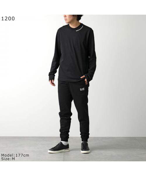 エンポリオ アルマーニ EMPORIO ARMANI EA7 EMPORIO ARMANI スウェットパンツ 8NPP66 PJVRZ ロゴ （1200/BLACK） 1200/BLACK