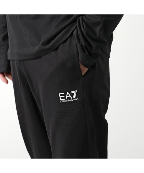 エンポリオ アルマーニ EMPORIO ARMANI EA7 EMPORIO ARMANI スウェットパンツ 8NPP66 PJVRZ ロゴ （1200/BLACK） 1200/BLACK