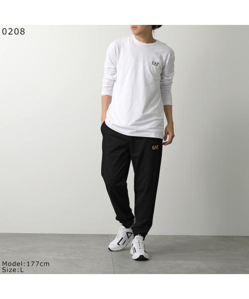 エンポリオ アルマーニ EMPORIO ARMANI EA7 EMPORIO ARMANI スウェットパンツ 8NPP66 PJVRZ ロゴ （1200/BLACK） 1200/BLACK