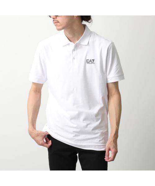 エンポリオ アルマーニ EMPORIO ARMANI EA7 EMPORIO ARMANI ポロシャツ 8NPF14 PJVQZ 半袖 （0208/BLACK-ブラック） 0208/BLACK-ブラック