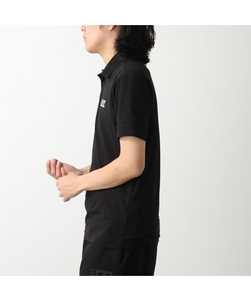 エンポリオ アルマーニ EMPORIO ARMANI EA7 EMPORIO ARMANI ポロシャツ 8NPF14 PJVQZ 半袖 （0208/BLACK-ブラック） 0208/BLACK-ブラック
