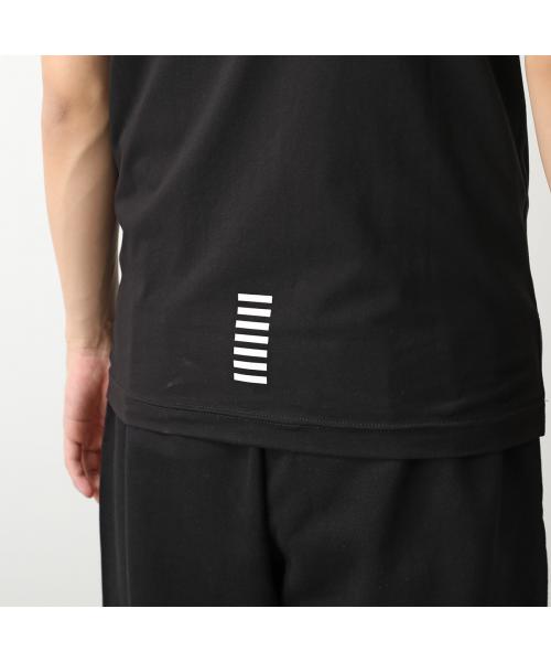 エンポリオ アルマーニ EMPORIO ARMANI EA7 EMPORIO ARMANI ポロシャツ 8NPF14 PJVQZ 半袖 （0208/BLACK-ブラック） 0208/BLACK-ブラック