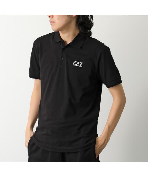 エンポリオ アルマーニ EMPORIO ARMANI EA7 EMPORIO ARMANI ポロシャツ 8NPF14 PJVQZ 半袖 （0208/BLACK-ブラック） 0208/BLACK-ブラック